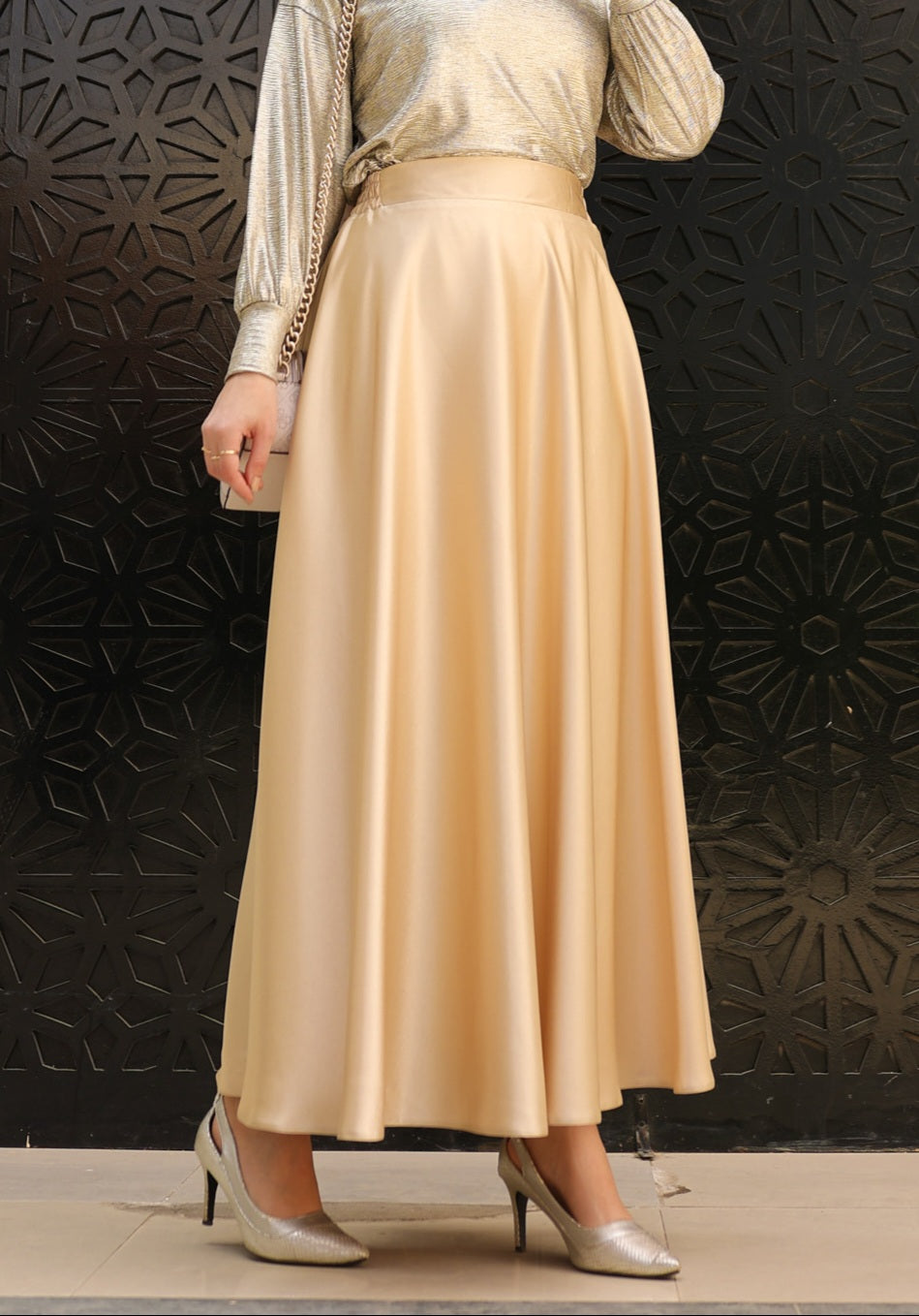 LULU SKIRT |  Gold