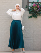 KANZ SKIRT | Crystal Teal