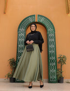 LULU SKIRT | Olive Green