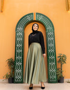 LULU SKIRT | Olive Green