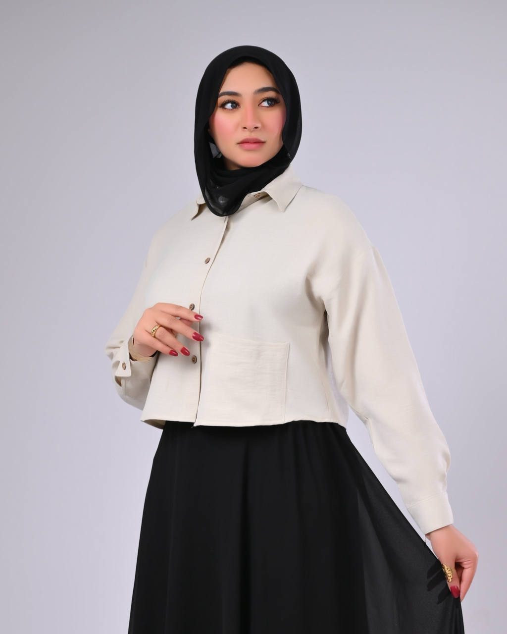 LILY BLOUSE | Beige