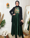 LULU SKIRT | Royal Green