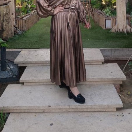 KANZ SKIRT | Coffee Brown