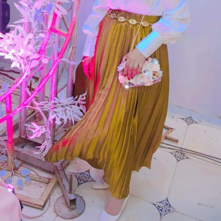 KANZ SKIRT | Kiwi Green