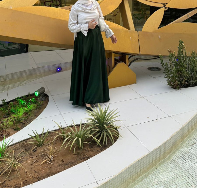 LULU SKIRT | Royal Green